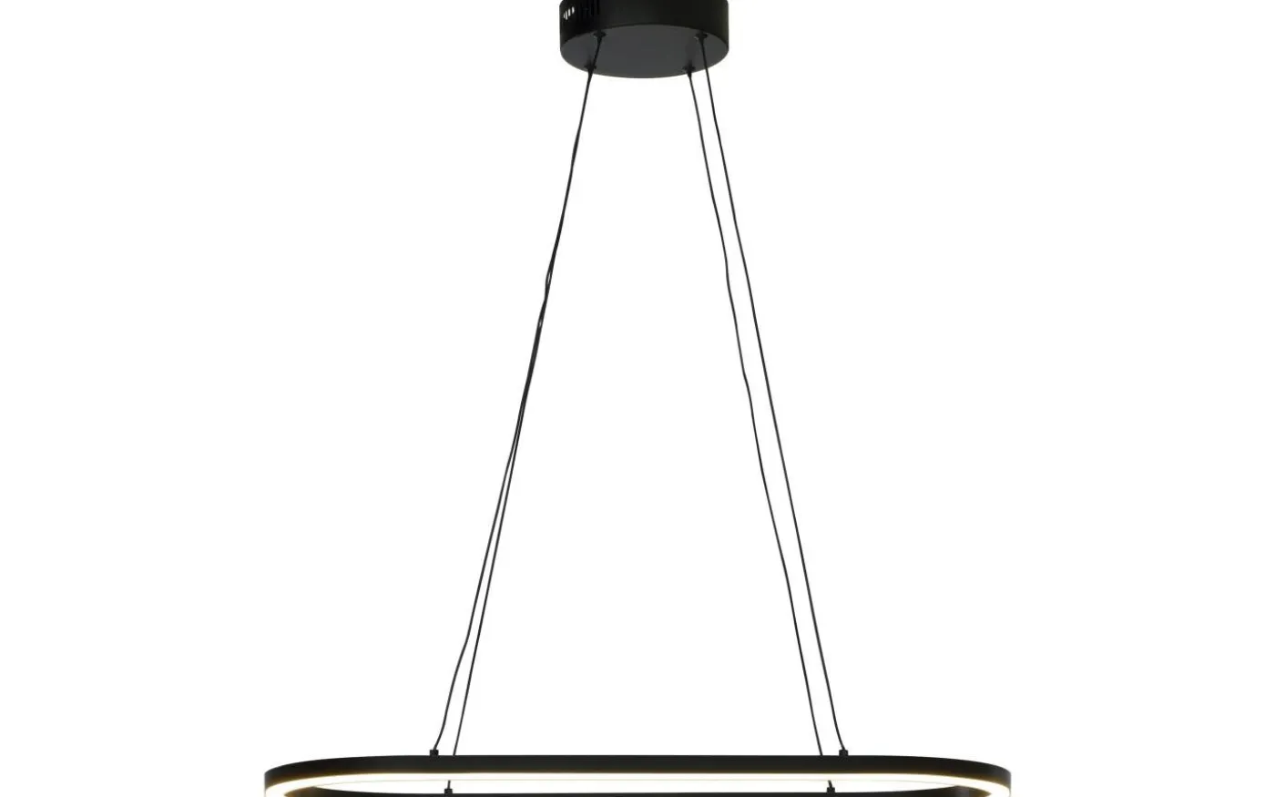 Oda Taklampa Oval 76cm LED 29W 3000K Svart