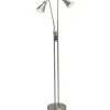 Odense Golvlampa 2L Stål