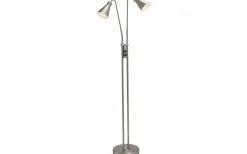Odense Golvlampa 2L Stål