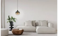 Oilella Fönsterlampa 19cm Svart/Brun