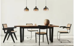 Oilella Taklampa 95cm Svart/Brun