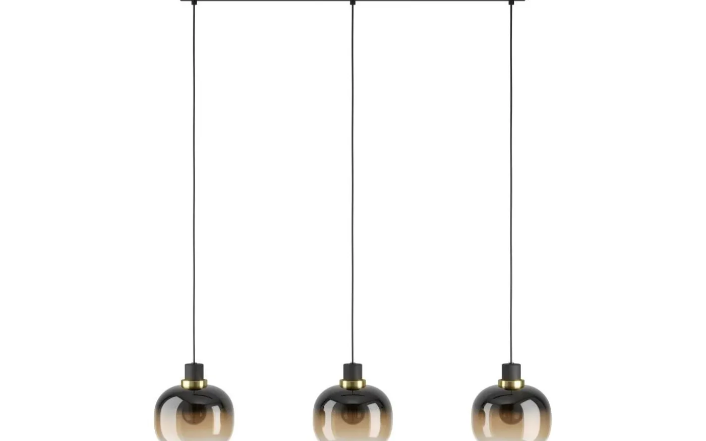 Oilella Taklampa 95cm Svart/Brun