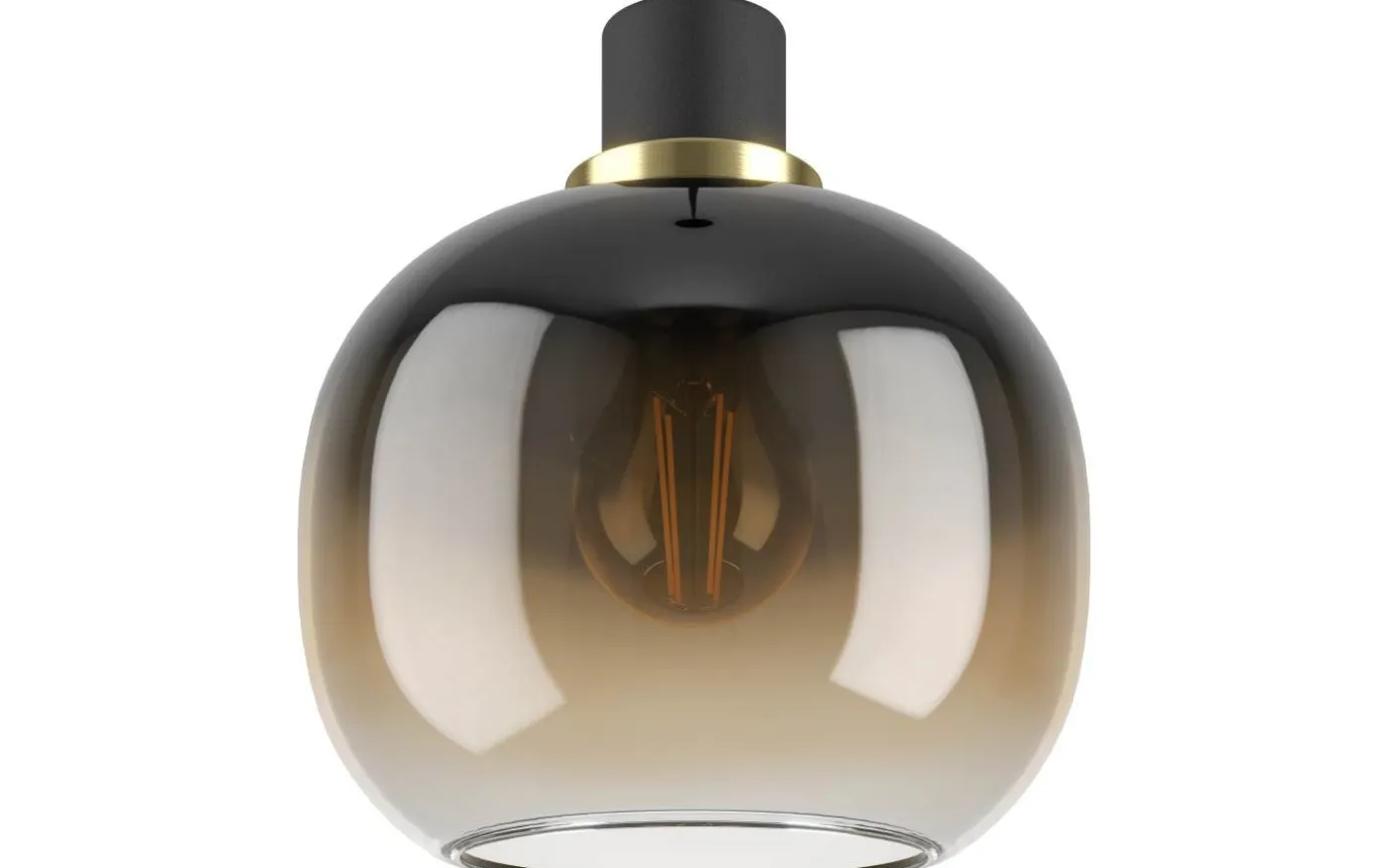 Oilella Taklampa 95cm Svart/Brun