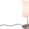 Ole Bordslampa E14 borstat stål