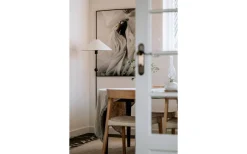 Olivia Lampskärm Ø45cm Vit