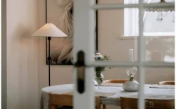 Olivia Lampskärm Ø45cm Vit
