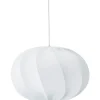 Olivia Taklampa Ø50cm Twist Vit