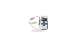 Omatchad Trådlös RF-dimmer Mini 5-12V DC (5A)