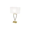 Omega Bordslampa 69cm Mässing/Vit
