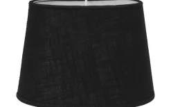 Omera Lampskärm Oval 20cm Classico Svart
