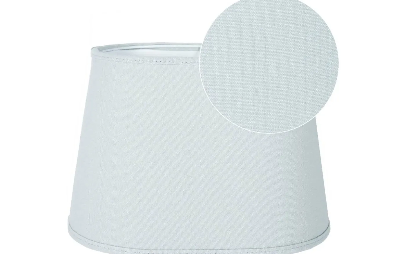 Omera Lampskärm Oval 23cm Franza Grå
