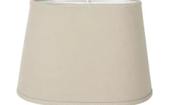 Omera Lampskärm Oval 27cm Franza Beige