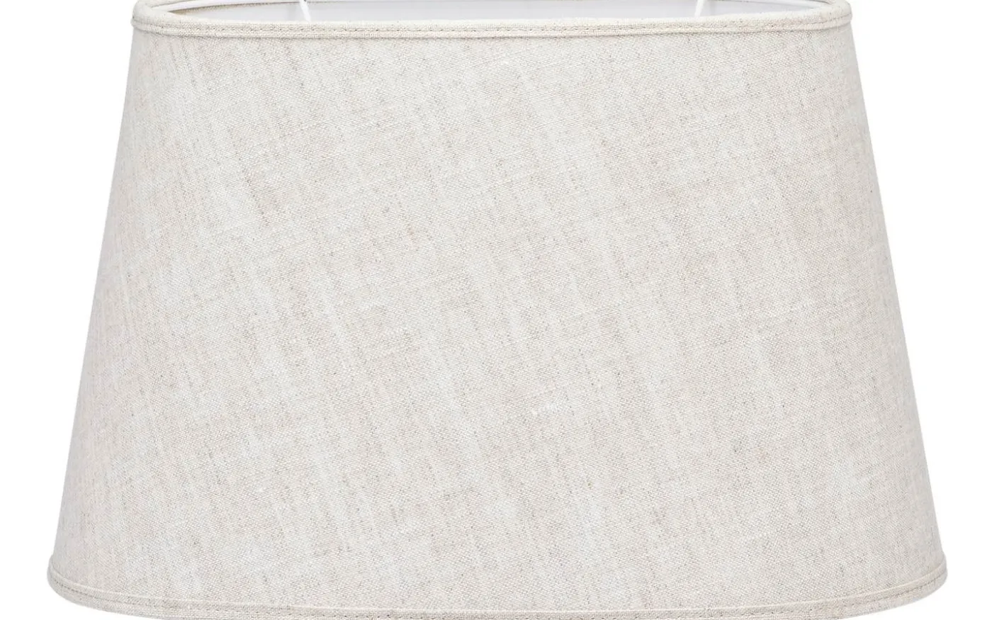 Omera Lampskärm Oval 32cm Lin Ljus Beige
