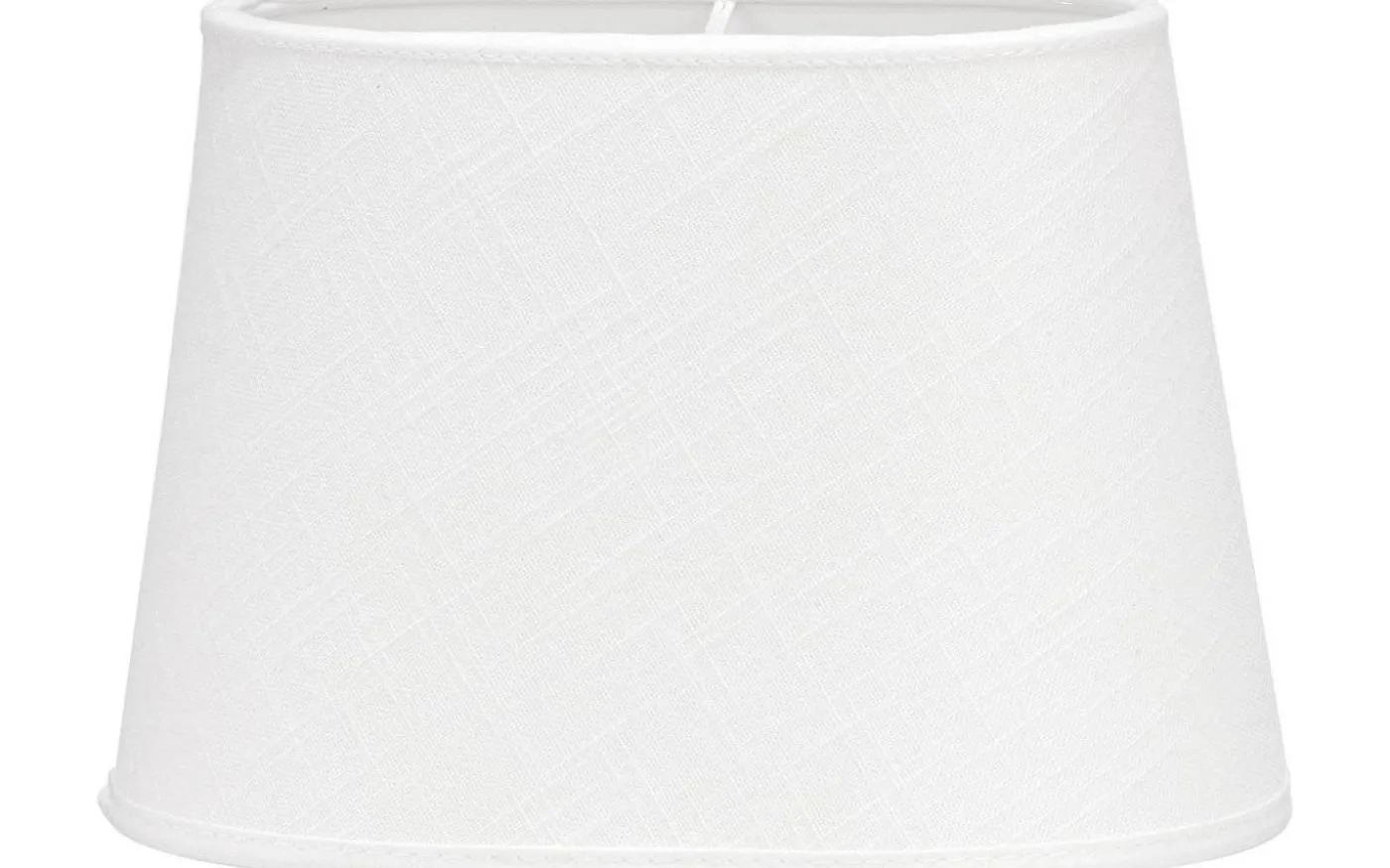 Omera Oval Lampskärm 32cm Classico Vit
