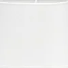 Omera Oval Lampskärm 27cm Classico Vit