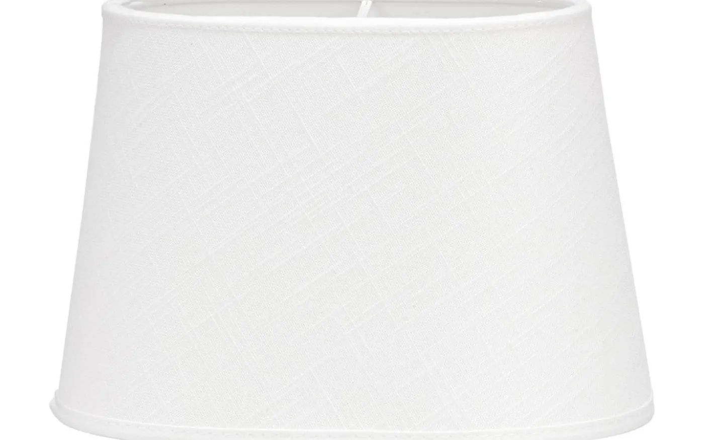 Omera Oval Lampskärm 27cm Classico Vit
