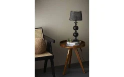 Omera Oval Lampskärm 23cm Kyoto Svart