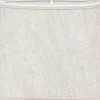 Omera Oval Lampskärm 20cm Lin Ljus Beige