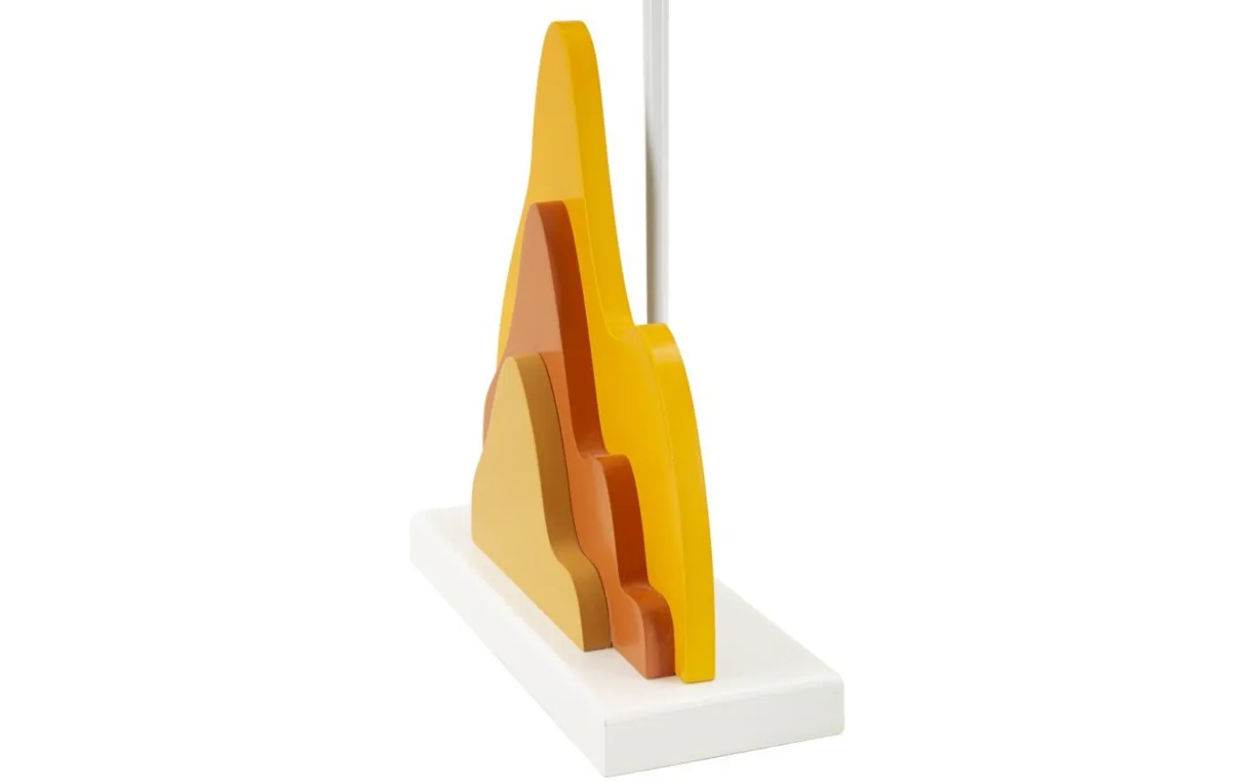 Optimo Bordslampa 57cm Gul