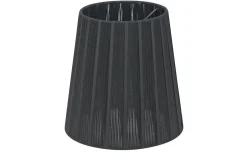 Organza Lampskärm Ø17cm Svart
