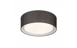 Otis Plafond 50cm 3xE27 Svart/Vit