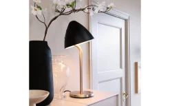 Oulu Bordslampa 47cm Svart/Borstad Stål