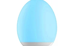Oval Uppladdningsbar Nattlampa LED RGB+W 11cm