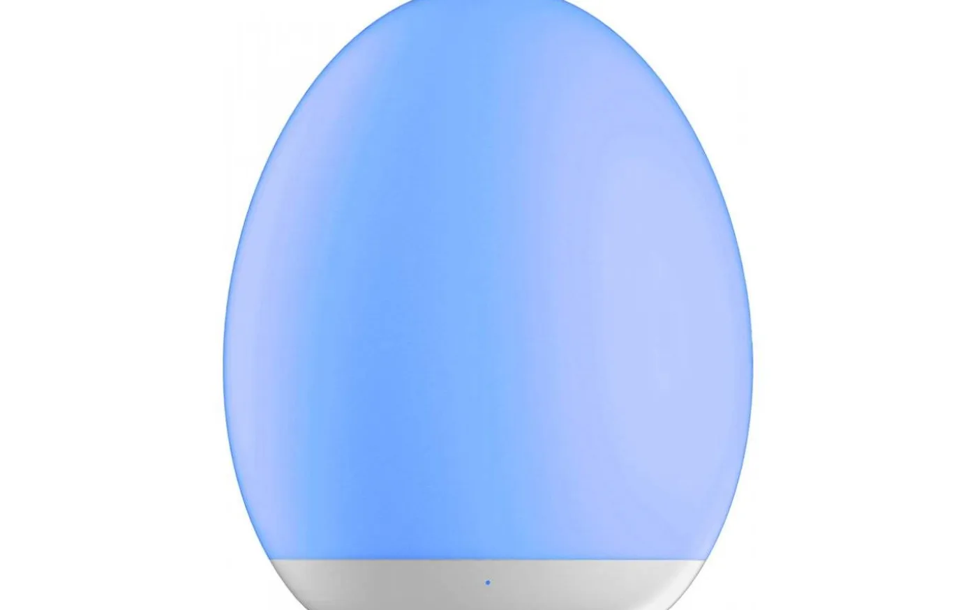 Oval Uppladdningsbar Nattlampa LED RGB+W 11cm
