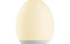 Oval Uppladdningsbar Nattlampa LED RGB+W 11cm