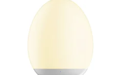 Oval Uppladdningsbar Nattlampa LED RGB+W 11cm