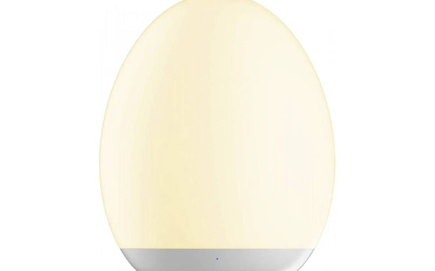 Oval Uppladdningsbar Nattlampa LED RGB+W 11cm