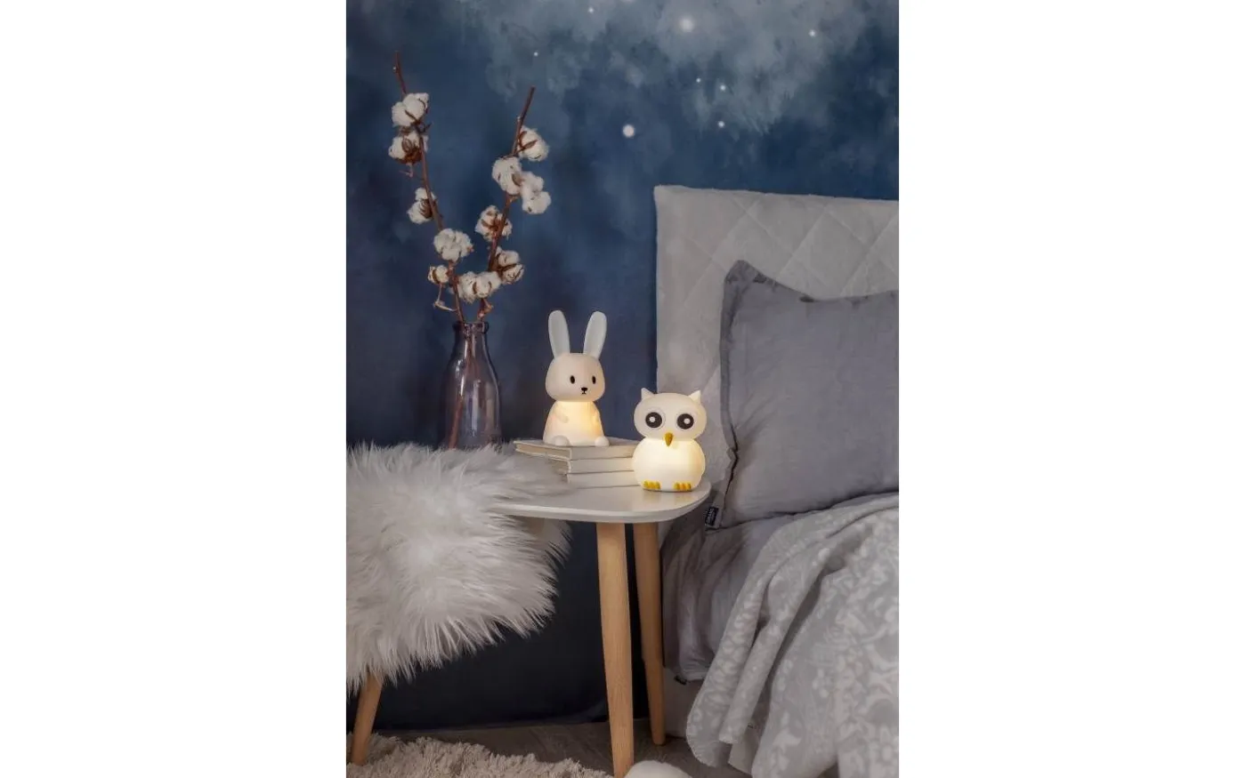 Owl Nattlampa LED RGB+W