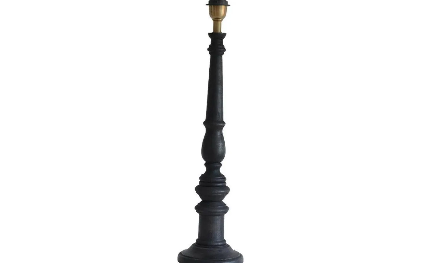 Oxford Lampfot 62cm Antik Svart
