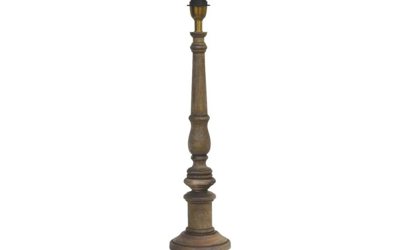 Oxford Lampfot 62cm Åldrat Trä