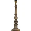 Oxford Lampfot 45cm Åldrat Trä
