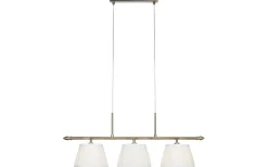 Oxford Taklampa 82,5cm Offwhite/Antik Mässing