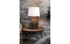 Paglia Bordslampa 58cm Vit