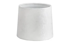 Paisley Lampskärm Ø16cm Sammet Vit