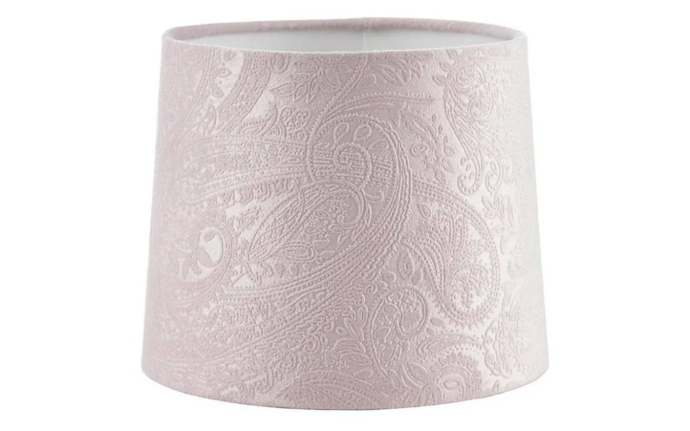 Paisley Lampskärm Ø16cm Sammet Rosa