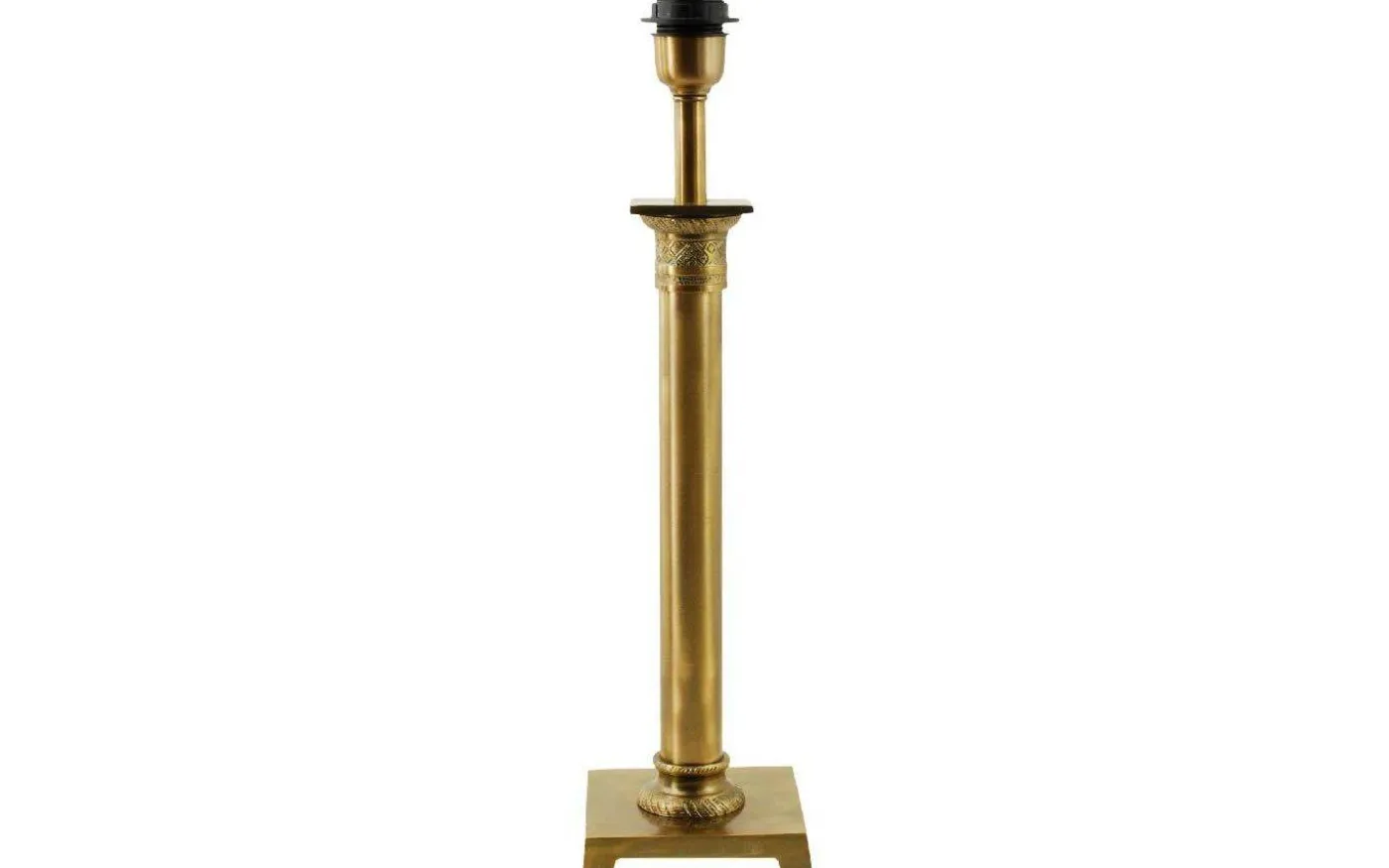 Palermo Lampfot 50cm Oxid
