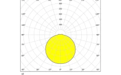 Palermo Plafond 30cm LED 3000K 24W Krom IP44