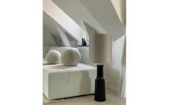 Palma Lampfot 66cm Glossy Black