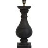 Palmar Lampfot 59cm Vintage Svart