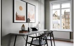 Paragon Bordslampa 69cm Matt Vit