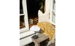 Paris Uppladdningsbar Bordslampa 28cm Svart/Vit