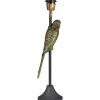 Parrot Lampfot 41cm Antikmässing
