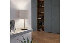 Pasteri Bordslampa 28cm Nickel/Taupe