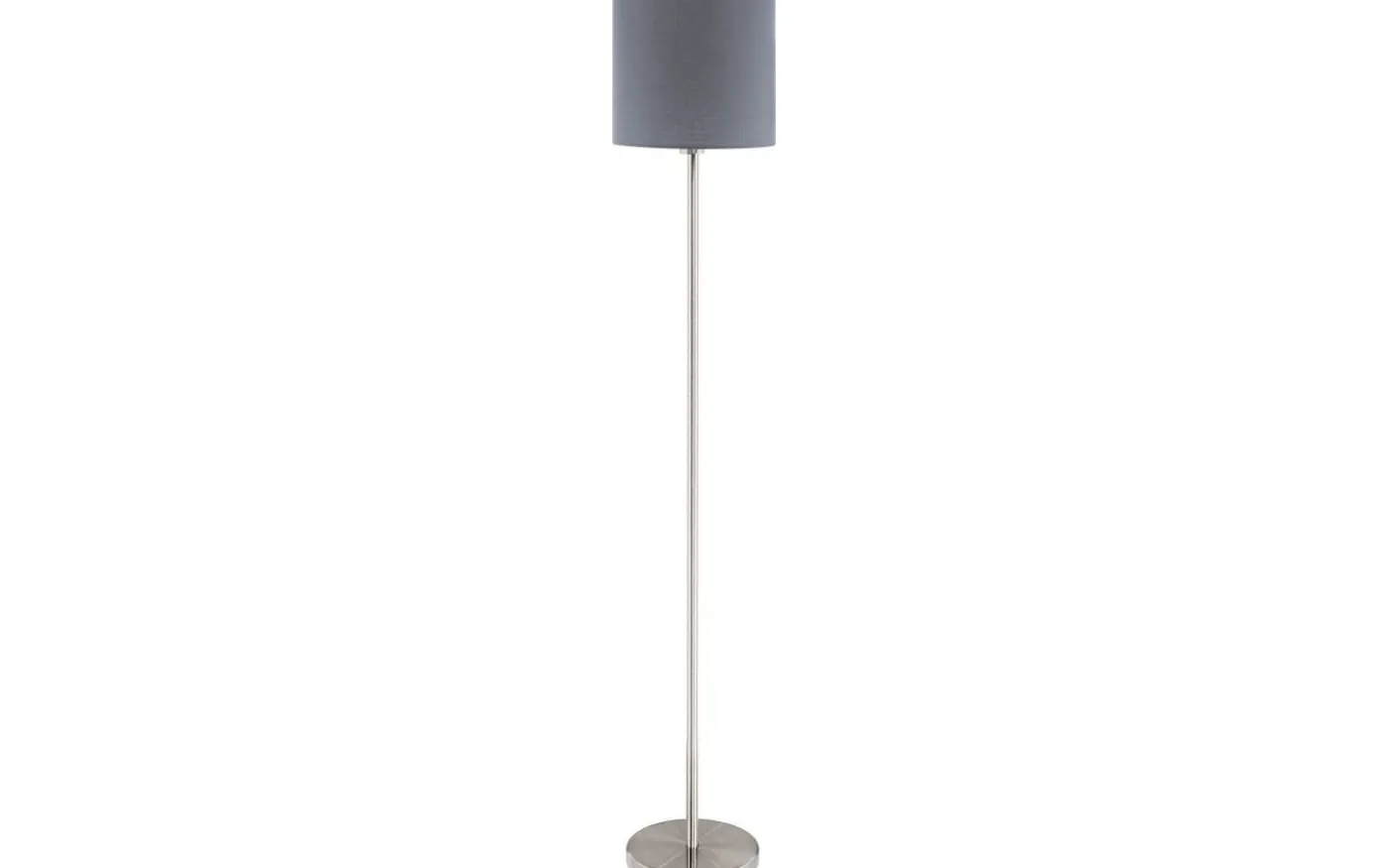 Pasteri Golvlampa 158cm Matt Nickel/Grå