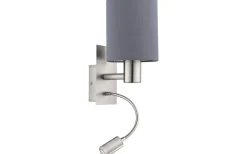 Pasteri Vägglampa LED 3000K 3,5W Nickel/Grå