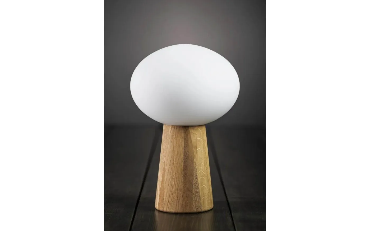 Pater Bordslampa 37cm Ek/Vit